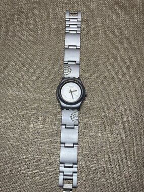 Vintage Swatch Irony Aluminium Swiss Quartz Watch – Original Bracelet